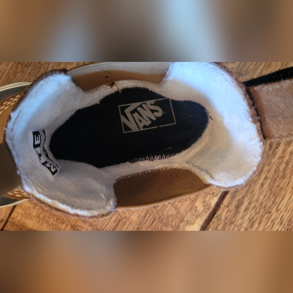 Vans MTE Womens Blue/brown suede Slip-On Boots - Picture 2 of 5